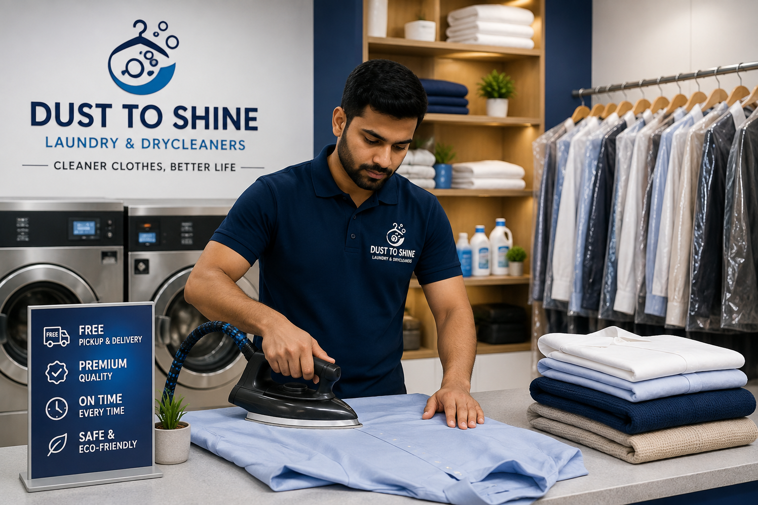 Dust To Shine Laundry and Drycleaners